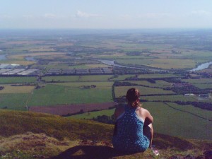 There was a hill near campus called Dumyat. I hiked it multiple times. This is one of the views from the hike.